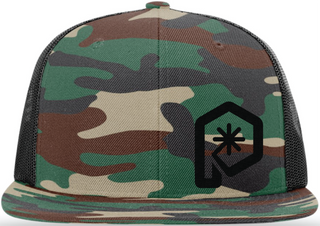 OG Camo P Puff Flatbill